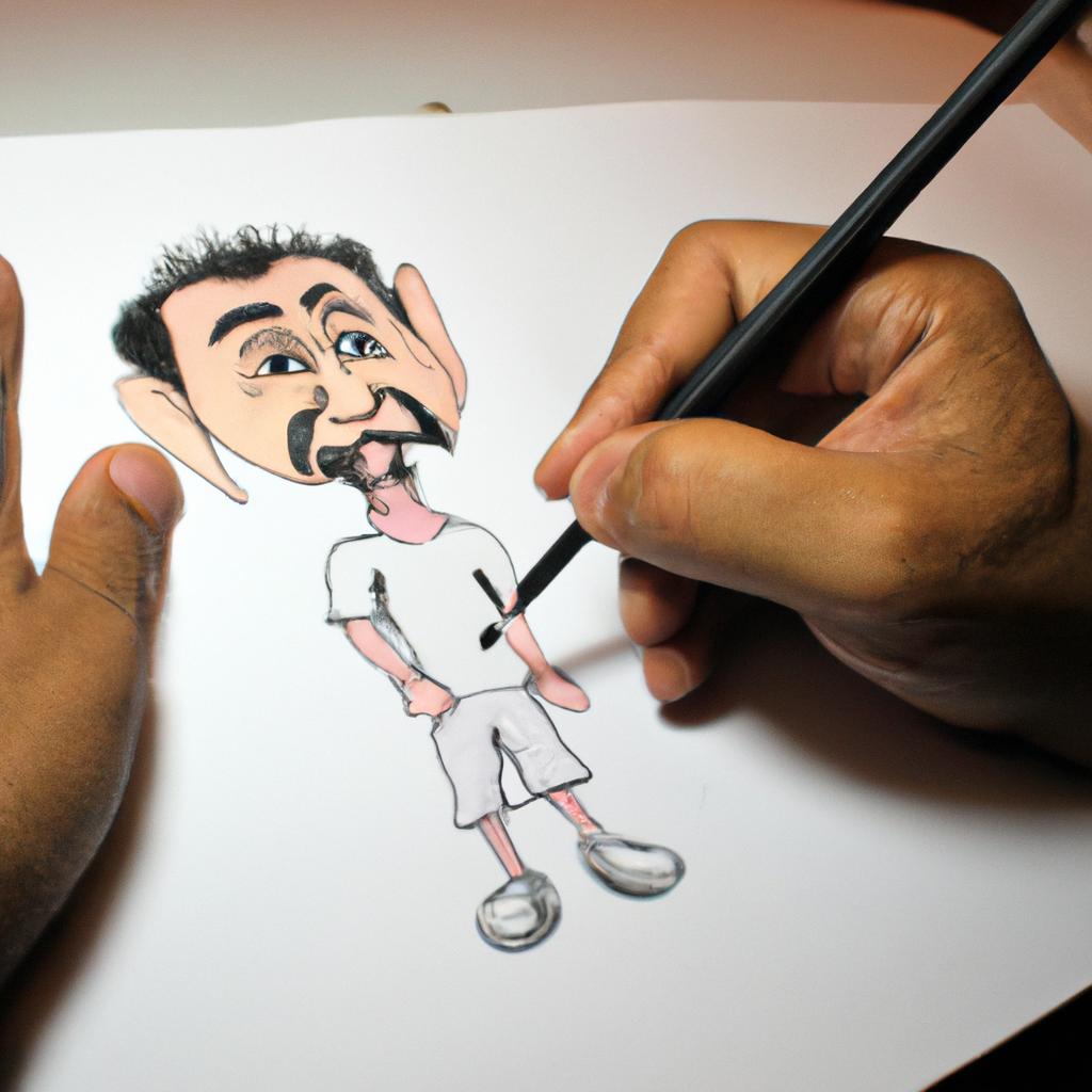 Exaggeration in Cartoonist : A Caricature Exploration